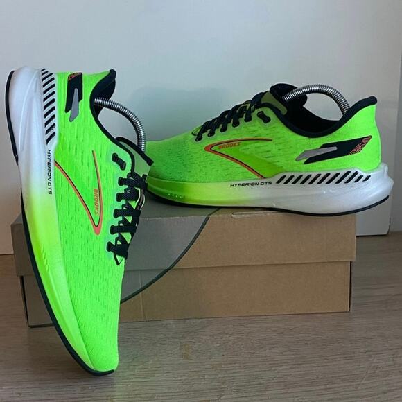 Brooks Hyperion ‘Green Gecko’ Men Running Sneakers 114081D308- SZ  9.5